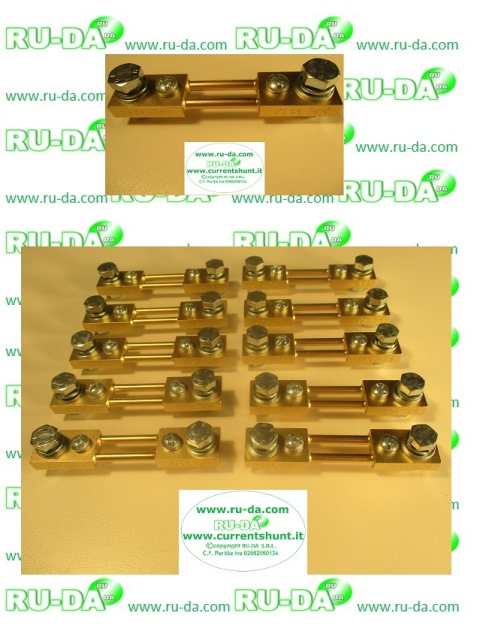 Derivatore -shunt -160A-60mV-RU-DA-ITALY