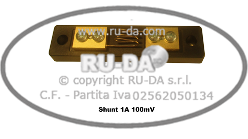 Shunt_1A_100mV_1Ampere_100millivolt_RU-DA_SHUNT_ITALY_DIN43703 Shunt_1A_100mV_1Ampere_100millivolt_RU-DA_SHUNT_ITALY_DIN43703