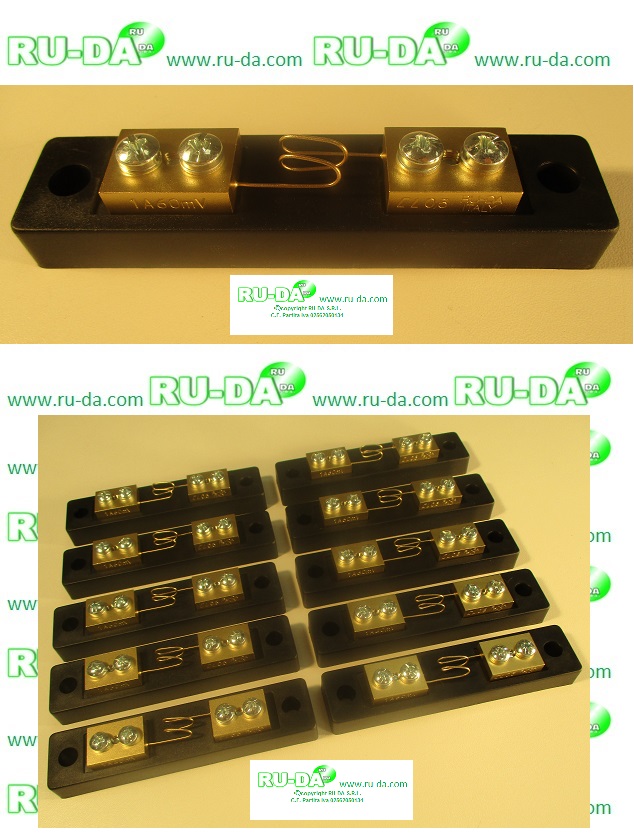 Derivatore-Shunt-1A-60mV-RUDA-ITALY